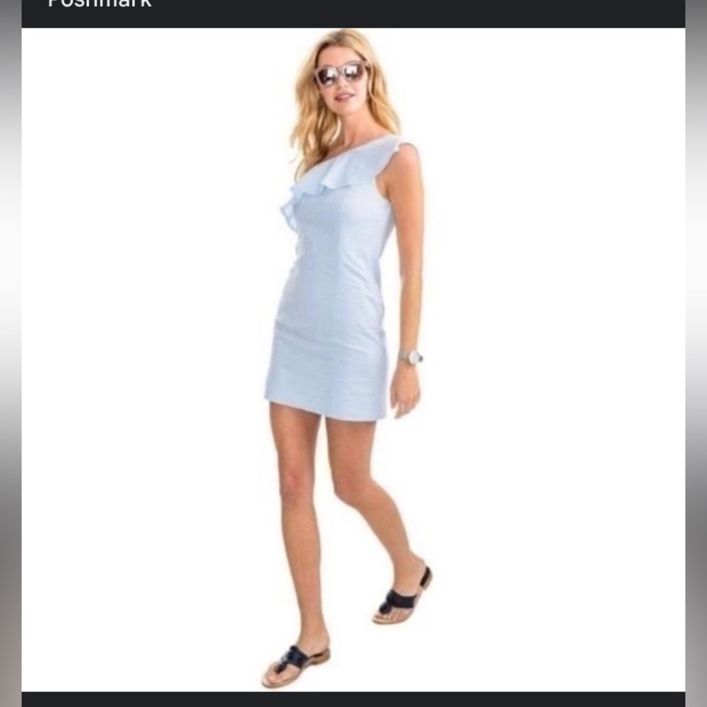 Southern Tide Seersucker Josephine Dress size 2